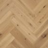 Heartwood Oak Herringbone Classic Brushed and Matt Lacquered